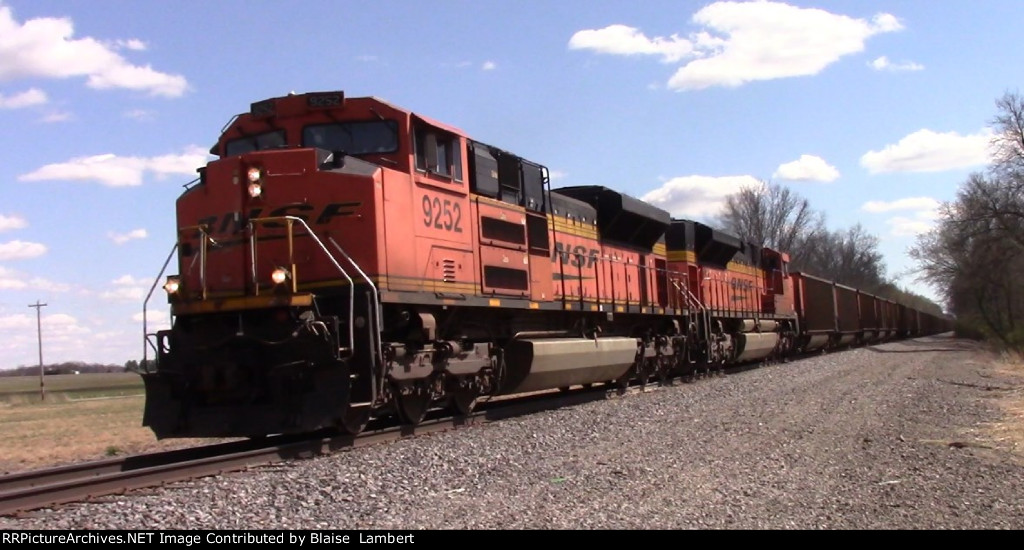 BNSF coal train 